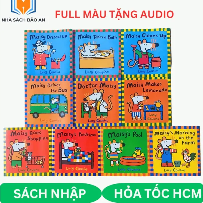 SÁCH - MAISY MOUSE 10 CUỐN TRUYỆN TRANH TẶNG AUDIO 1024189