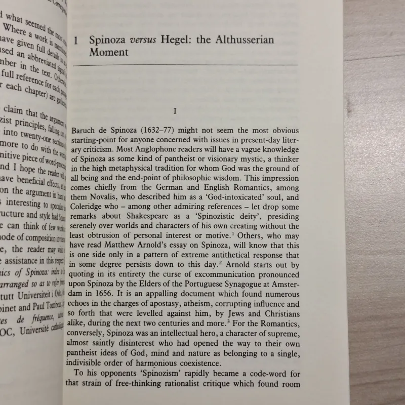 Christopher Norris - Spinoza and Critical Theory 1010151