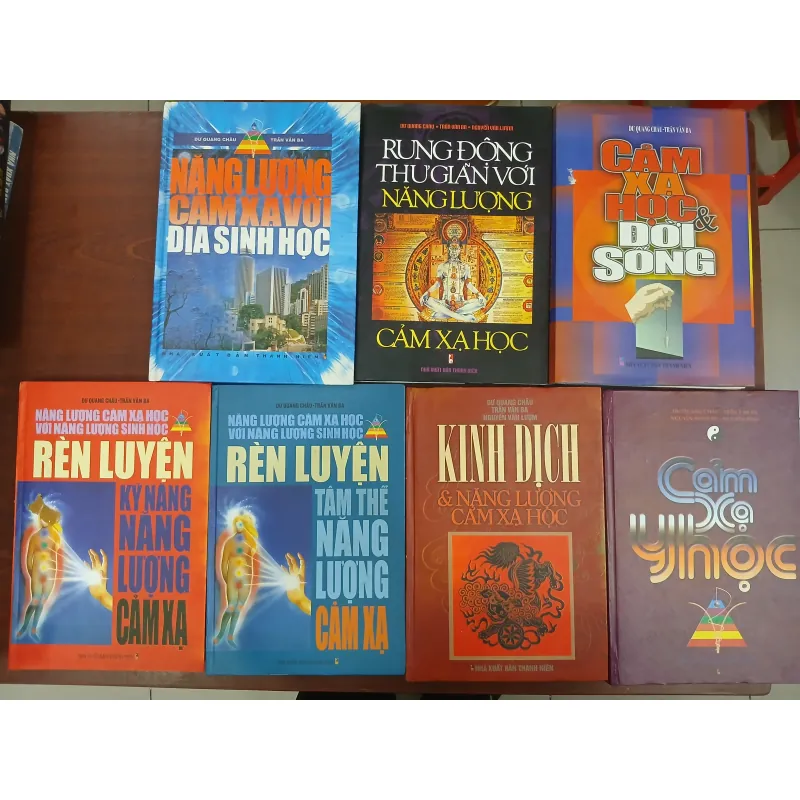 COMBO 7 CUỐN VỀ CẢM XẠ HỌC CỦA DƯ QUANG CHÂU VÀ TRẦN VĂN BA 777324