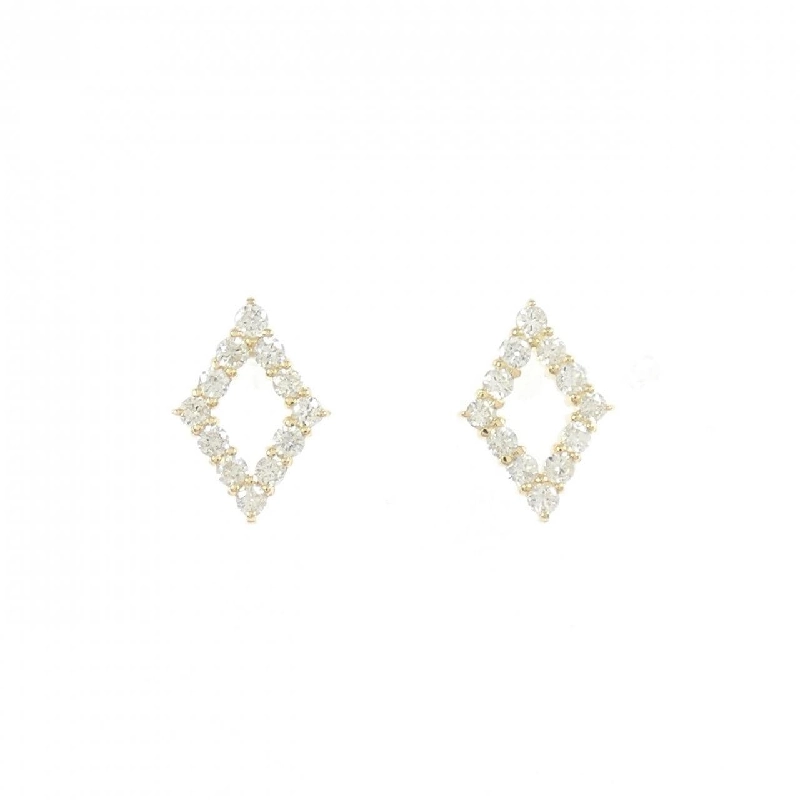 K18YG Bông tai kim cương 0.20CT - Hàng hiệu Chính hãng 871219