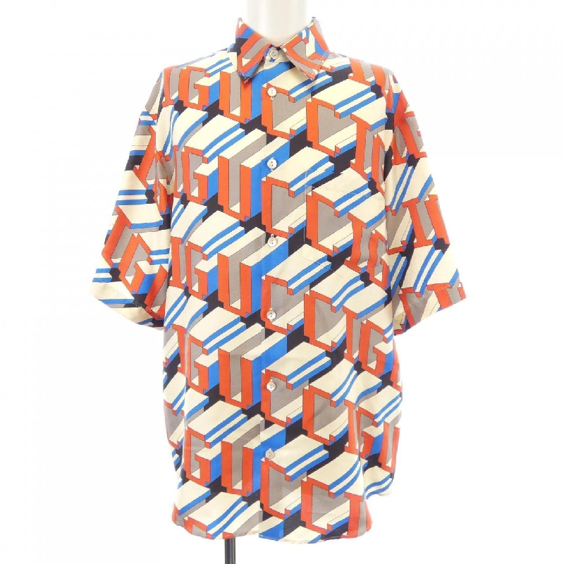 Gucci GUCCI 770290 ZAPEI S／S Shirt - Hàng hiệu Chính hãng 893341