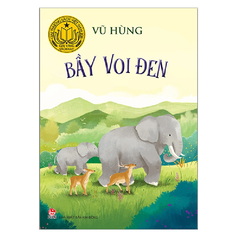 Bầy Voi Đen - Vũ Hùng (Mới 100%) Truyện thiếu nhi, NXB Kim Đồng - SÁCH ĐẠI HỌC 482415