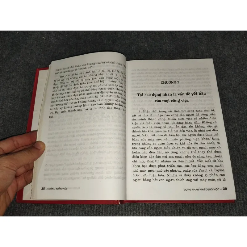 DỤNG NHÂN NHƯ DỤNG MỘC 991068