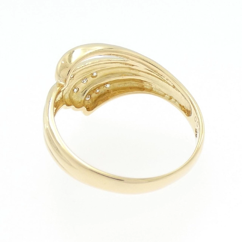 Nhẫn kim cương K18YG 0.05CT 667194