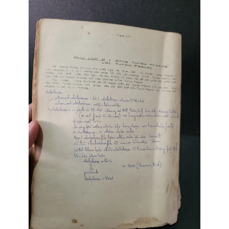 Turbo prolog mới 60% bẩn bìa, ố vàng, tróc gáy, có vệt nước, có chữ viết 1989 HCM1604 GIÁO TRÌNH, CHUYÊN MÔN 433176