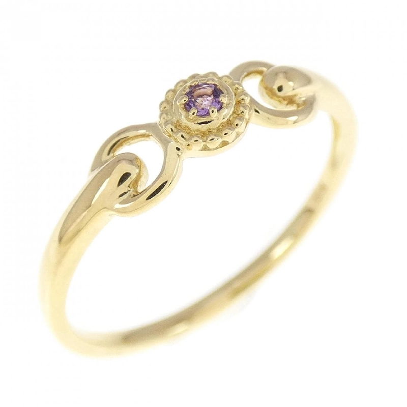 Nhẫn Amethyst K18YG - Hàng hiệu Authentic 856647