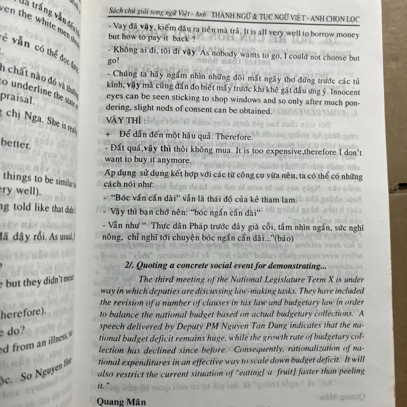 Thành ngữ tục ngữ Việt Nam chọn lọc 970069