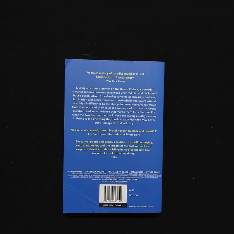 [Sách Cũ Ngoại Văn] Call Me By Your Name 653986