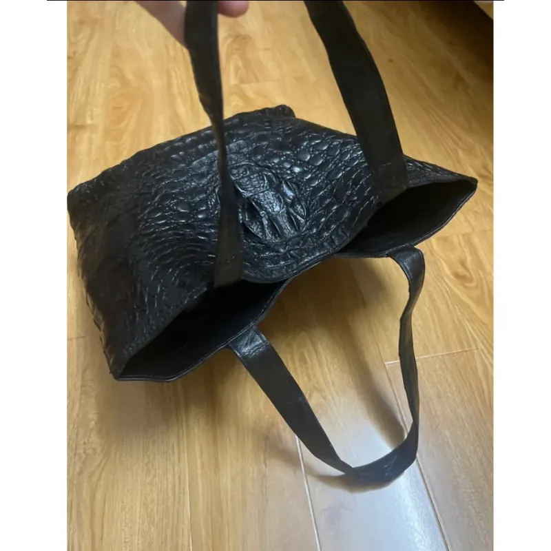 Túi tote nữ size 28/36*28*10 da cá 2hand 925723