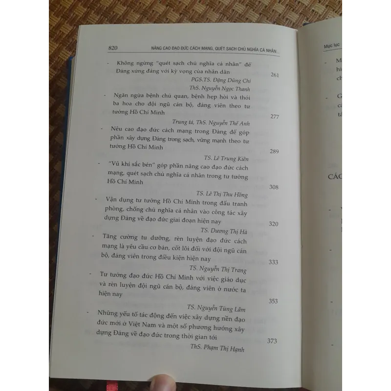 NÂNG CAO ĐẠO ĐỨC CÁCH MẠNG, QUÉT SẠCH CHỦ NGHĨA CÁ NHÂNI 735329