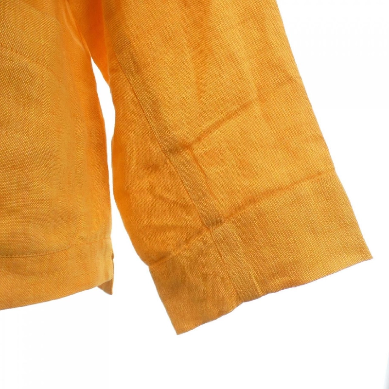 【Mã giảm giá】【Vintage】Áo khoác không cổ CHANEL 638999