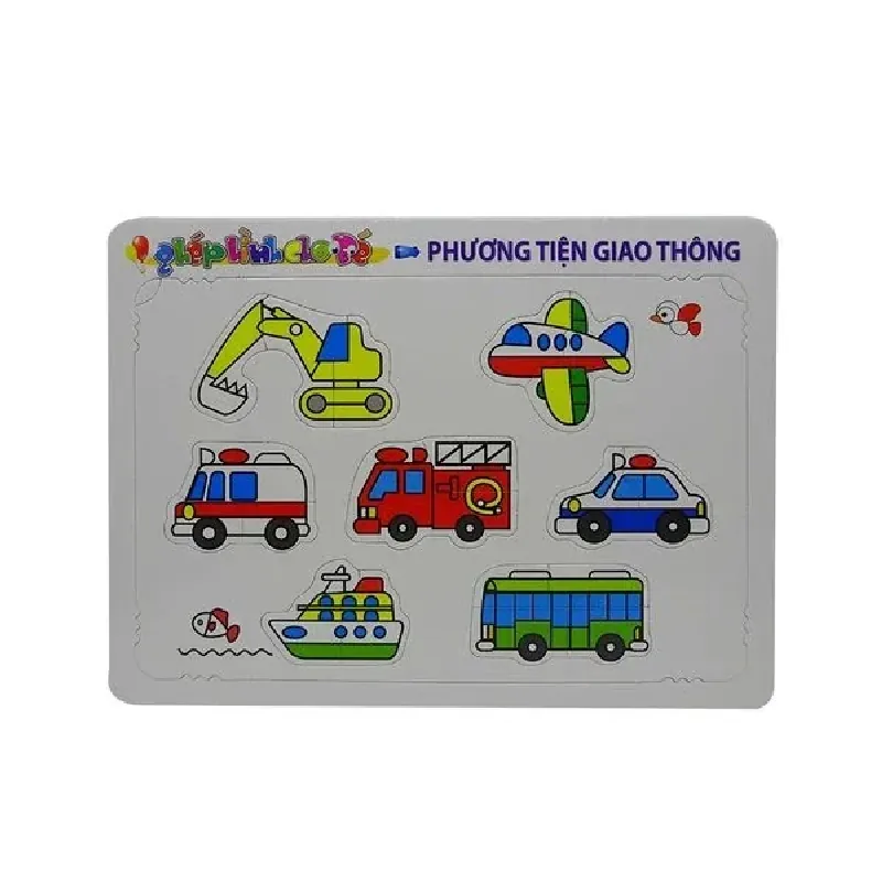 Ghép Hình Cho Bé - Phương Tiện Giao Thông - Minh Lâm 401995