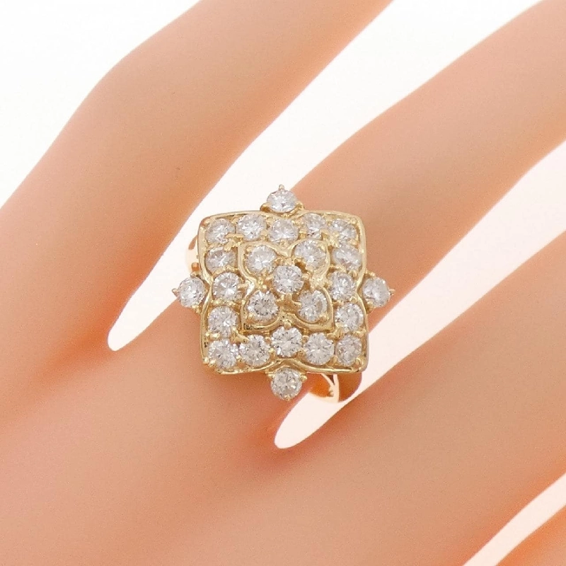 Nhẫn kim cương K18YG 1.50CT - Hàng hiệu chính hãng 851237