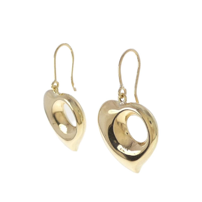 K18YG Bông tai hình trái tim - Hàng hiệu Chính hãng 868173