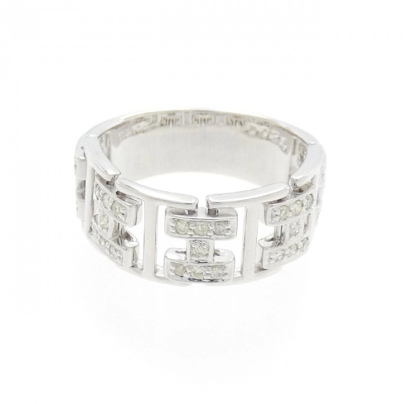 Nhẫn kim cương K18WG 0.25CT 671661