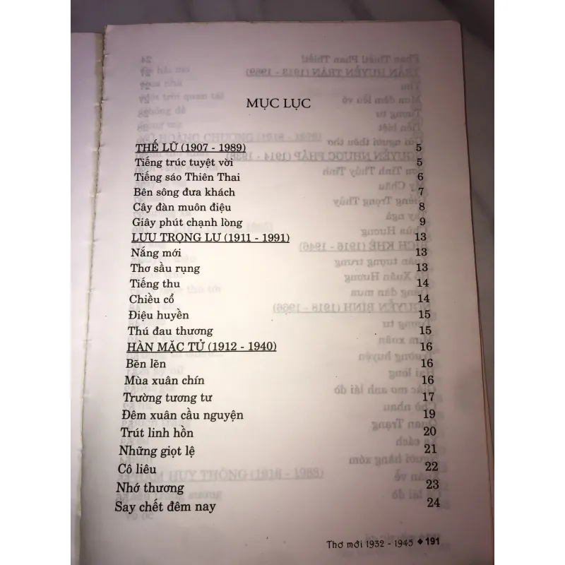 Thơ mới 1932 - 1945 791511