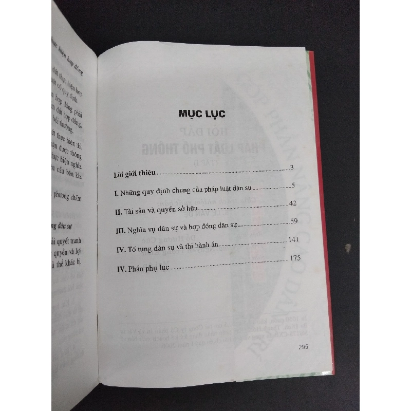 Hỏi đáp pháp luật phổ thông mới 90% bẩn bìa, ố nhẹ 2006 HCM2811 Ts. Nguyễn Trung Tín, Ths. Nguyễn Khánh Ly, Ths. Nguyễn Thị Thu Huyền GIÁO TRÌNH, CHUYÊN MÔN 917788
