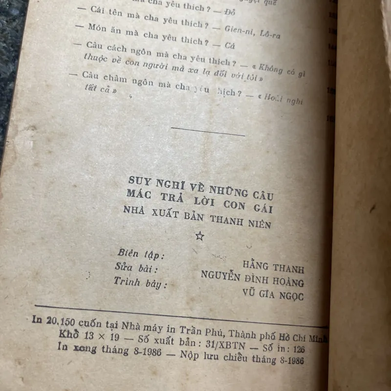 Suy nghĩ về những câu Mac trả lời con gái 708243