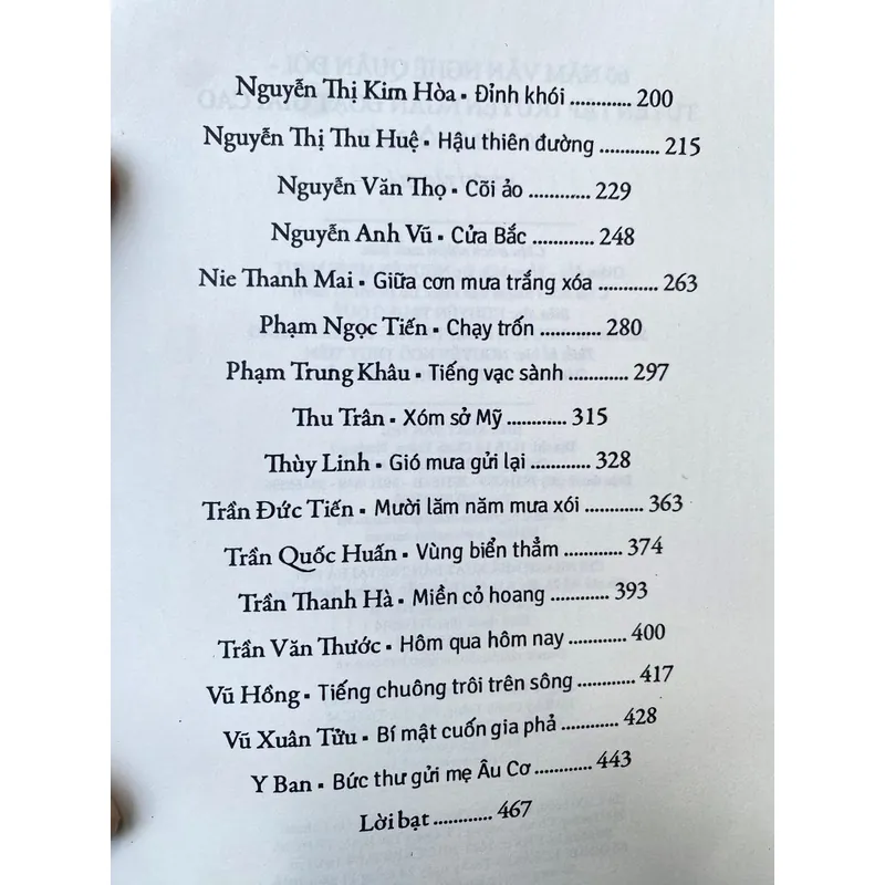 Hàng mới về ⬇️ Tuyển TRUYỆN NGẮN ĐẠT GIẢI CAO 1986-2016  606332