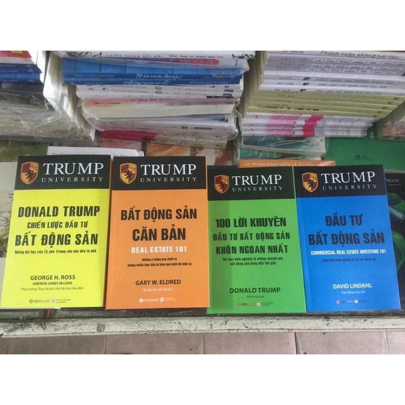 Combo 4 cuốn: Bất Động Sản Căn Bản - Trump 145760