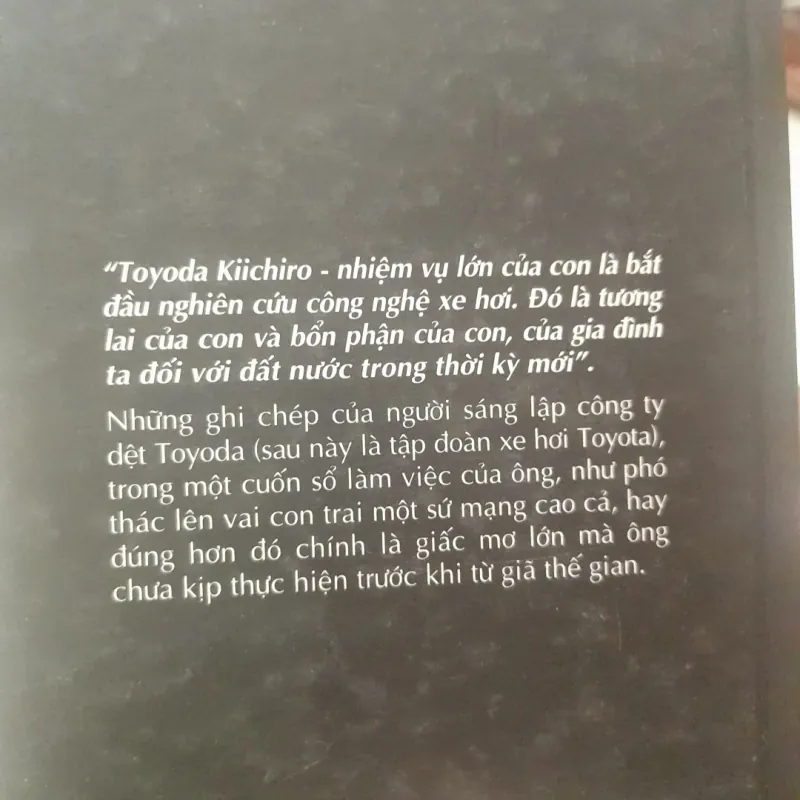 Sakichi Toyoda - THAY ĐỔI CÔNG THỨC CỦA KHÁT VỌNG 755373