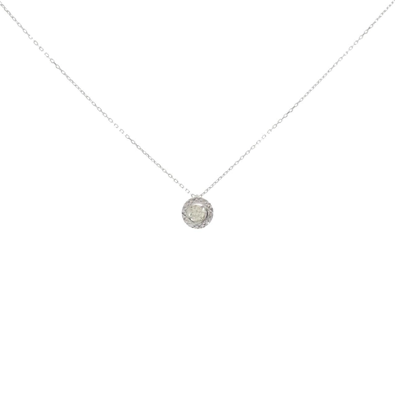 Dây chuyền kim cương K18WG 0.10CT - Hàng hiệu Chính hãng 867730