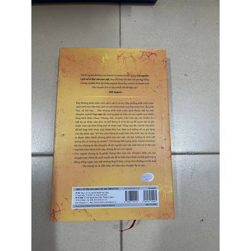 Cội nguồn - Lịch sử vĩ đại của vạn vật (David Christian) (c) 993429