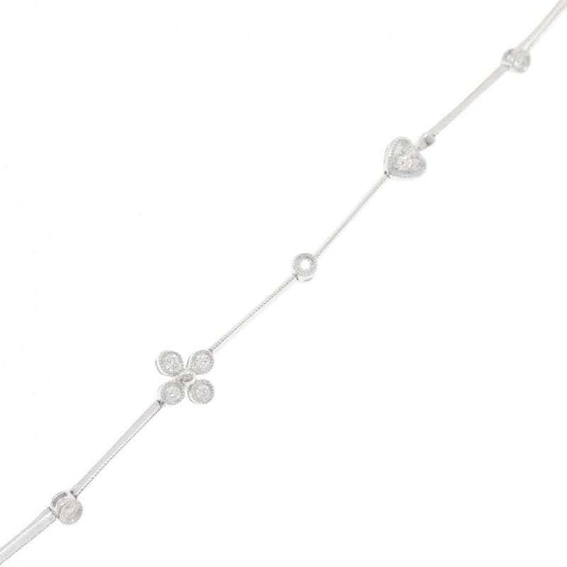 Bông tay kim cương hình hoa trái tim 750WG 0.20CT - Hàng hiệu Chính hãng 873682