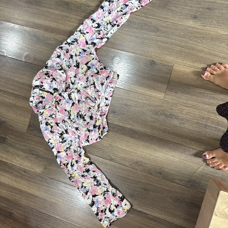 Áo croptop cổ sơ mi  603248