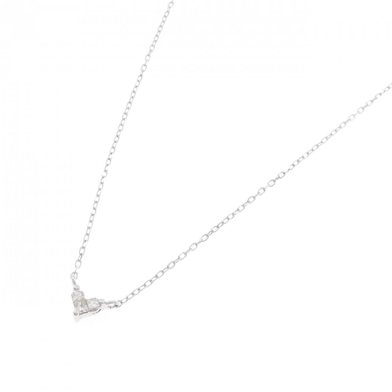 K10WG Dây chuyền kim cương hình trái tim 0.10CT - Hàng hiệu Chính hãng 865247