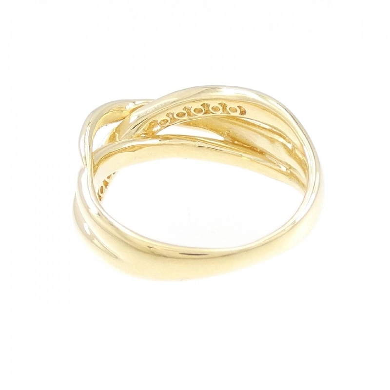 Nhẫn kim cương K18YG 0.16CT 673123