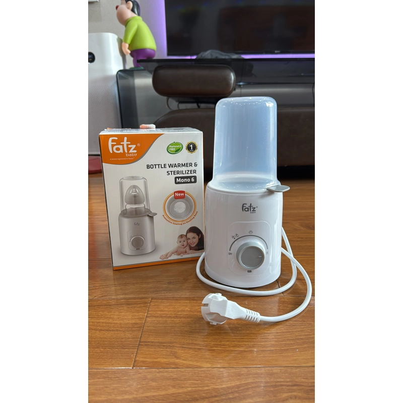 Máy Hâm Sữa & Tiệt Trùng- Mono 6 – Fatzbaby Núm Điều Khiển Xoay Tròn Dễ Điều Chỉnh 551379