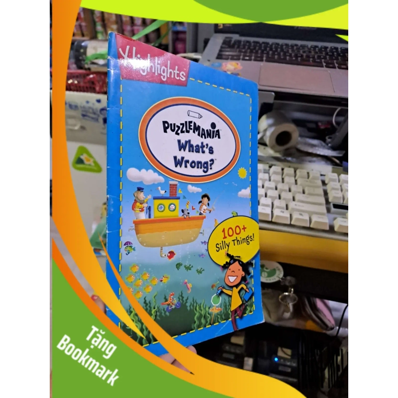 (TẶNG BOOKMARK) Puzzlemania What's Wrong? 5000đ RBK0109 950922