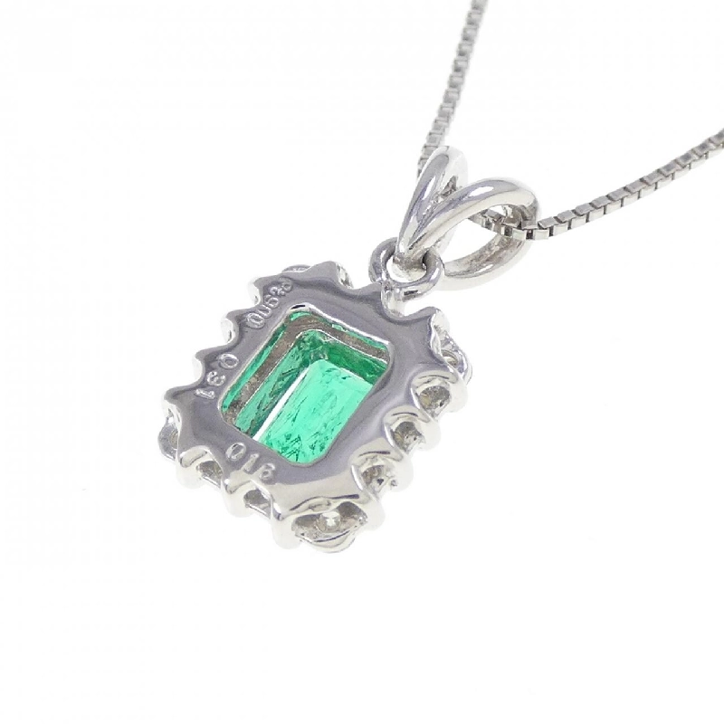 Dây chuyền ngọc lục bảo PT900/PT850 0.31CT - Hàng hiệu Authentic 859661