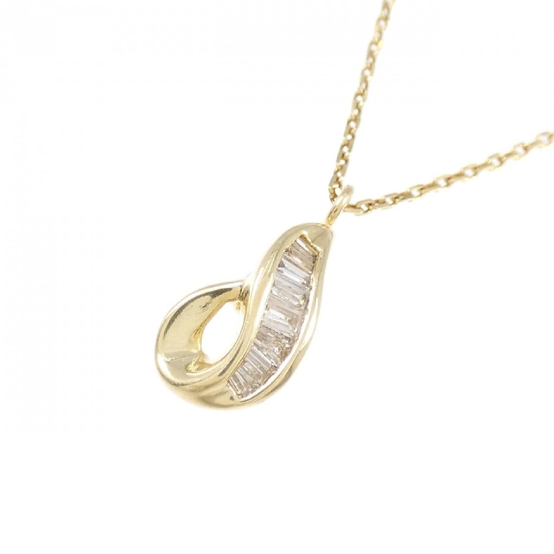 K18YG Dây chuyền kim cương 0.15CT - Hàng hiệu Chính hãng 858960