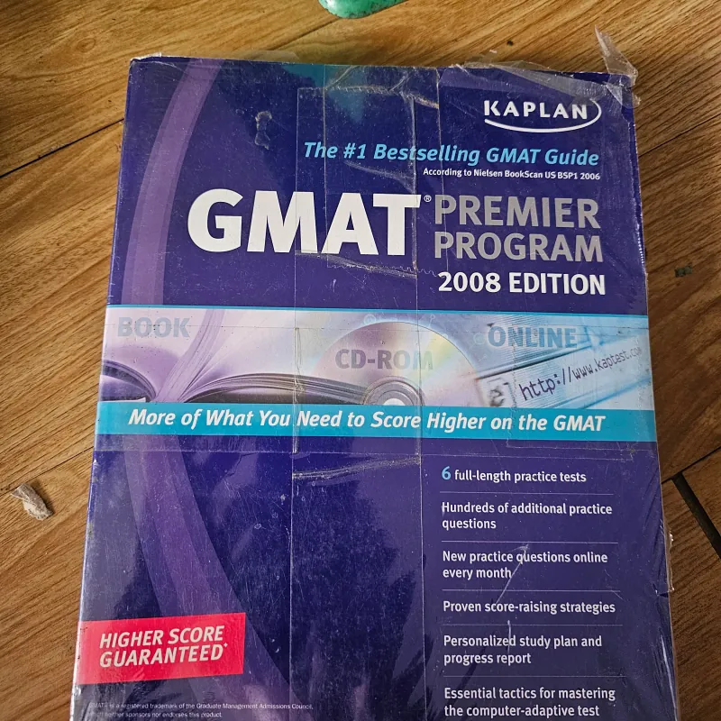 Gmat Premier Program 2008 edition
200k (bìa 39$ U.S) 763019