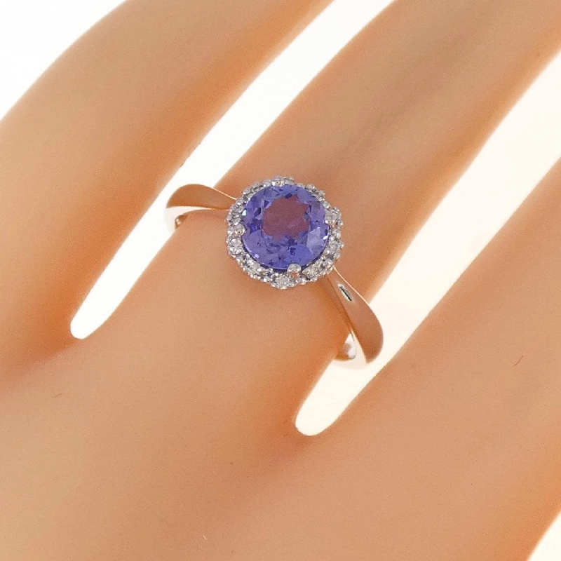 Nhẫn Tanzanite K18WG 0.80CT 671345