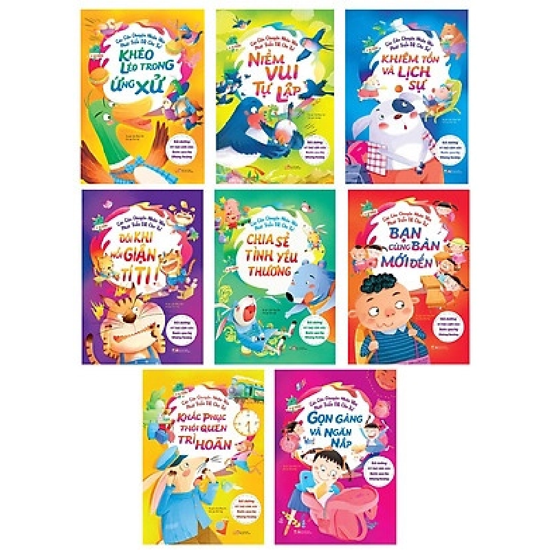 Các câu chuyện nhân văn phát triển EQ cho trẻ_Combo 8 cuốn - - LINHLANBOOKS - Sách Mẹ và bé 921902