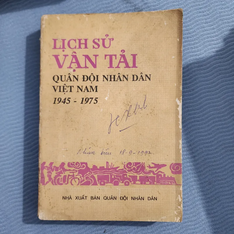 Lịch sử vận tải quân đội nhân dân việt nam 1945-1975 | tổng cục hậu cần  1002117