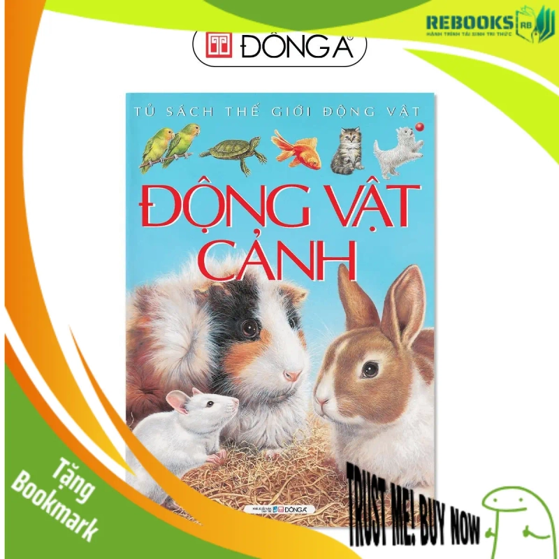 (TẶNG BOOKMARK) TSTGDV 12- Động vật cảnh - 50 Sách thiếu nhi 955233