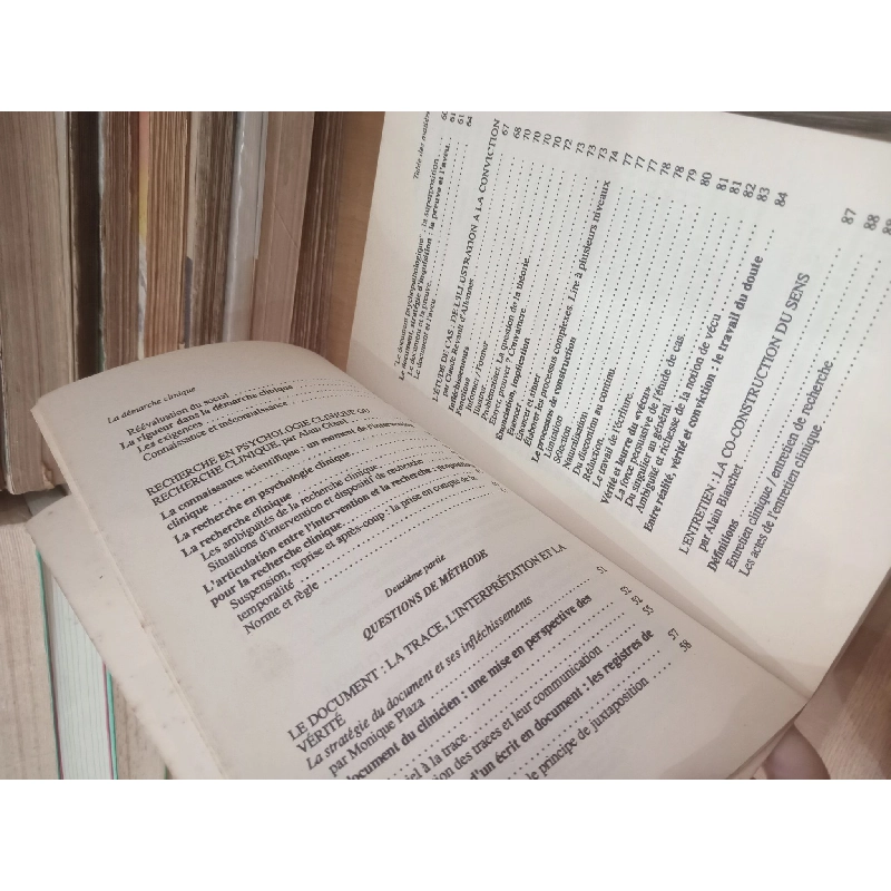 La démarche clinique en sciences humaines - C. Revault d'Allonnes & AL 993432