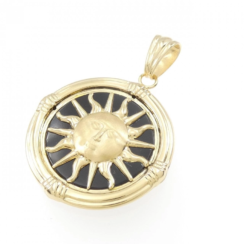 K18YG Mặt dây chuyền ngọc bích - Hàng hiệu Authentic 867062