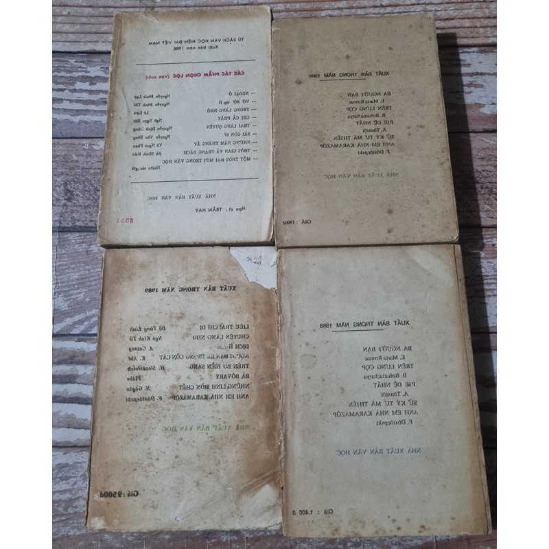 Cuốn theo chiều gió, 4 tập, 1989, Dương Tường dịch  164883