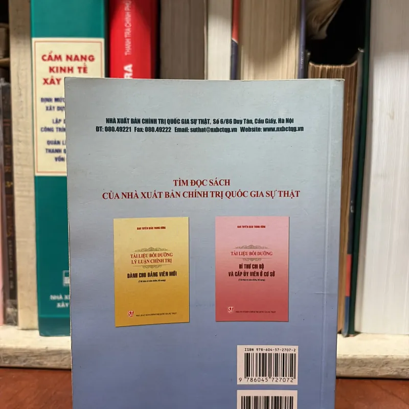 Tài Liệu Bồi Dưỡng Lý Luận Chính Trị: Dành Cho Học Viên Lớp Đối Tượng Kết Nạp Đảng - 2017 747925