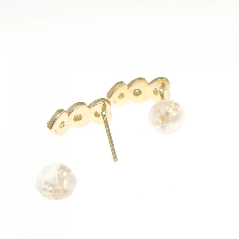 K18YG Bông tai kim cương hình trái tim 0.20CT - Hàng hiệu Chính hãng 868705