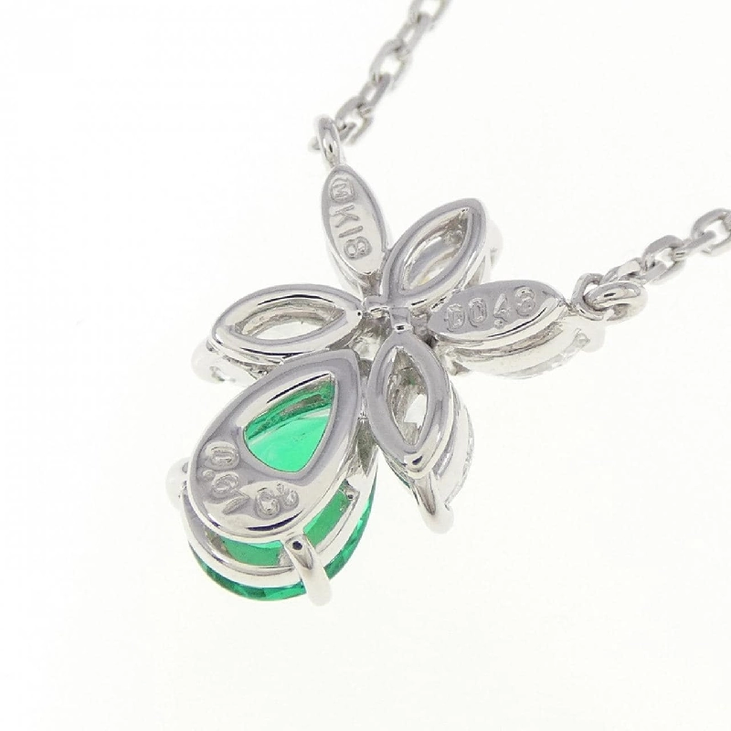 Mikimoto Emerald Necklace 0.67CT - Hàng hiệu Authentic 842208