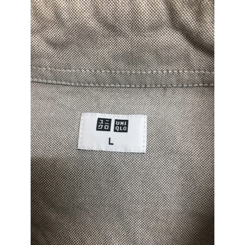 sơ mi Uniqlo size L màu xám 517498