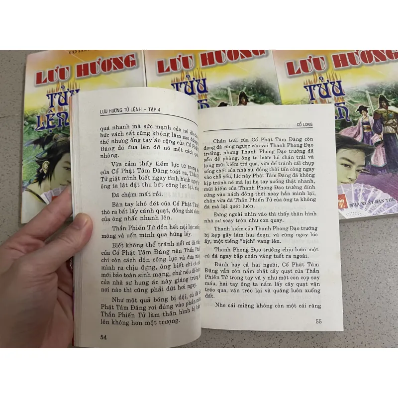Trọn bộ 4 tập Lưu Hương Tửu Lệnh – Cổ Long (XB 2006) 931672