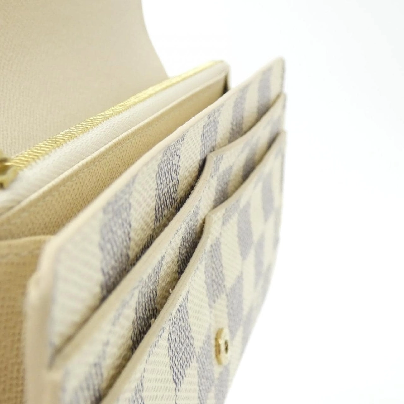 Ví Louis Vuitton Damier Azur Portefeuille Sara N63208 621741