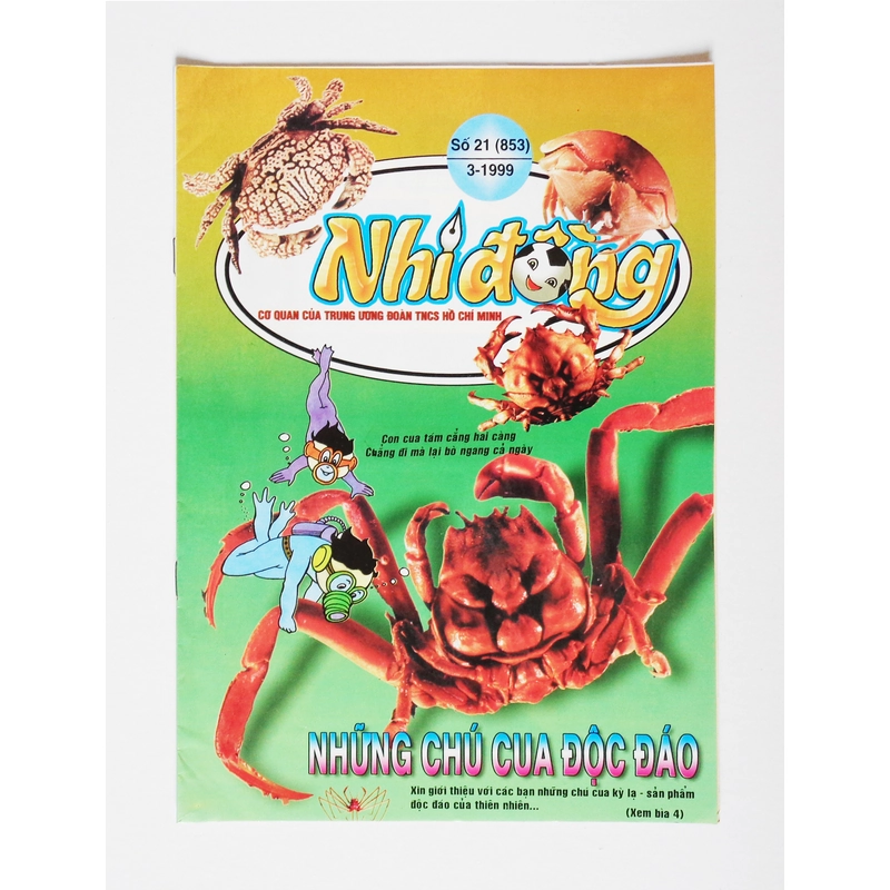 Báo Nhi đồng của TNCS Hồ Chí Minh xưa (Số 853 - Năm 1999) 11493